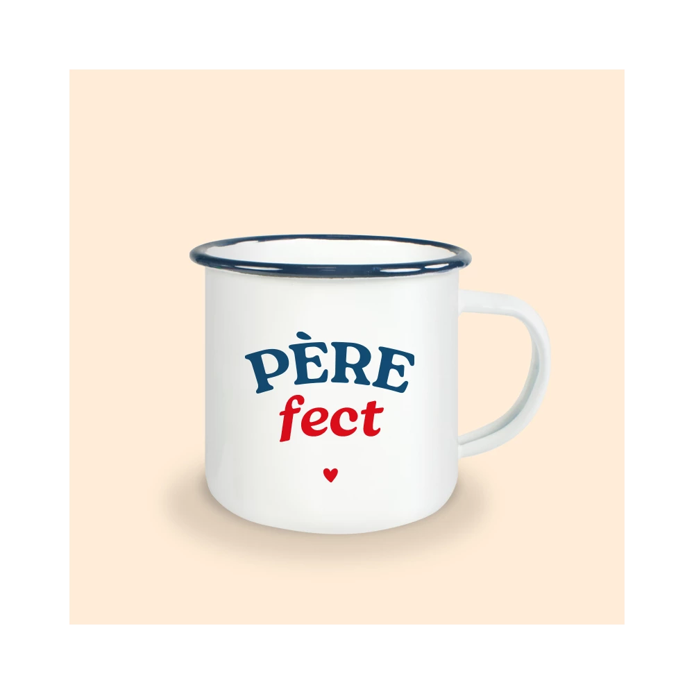 mug émaillé père fect