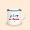 mug émaillé mère veilleuse