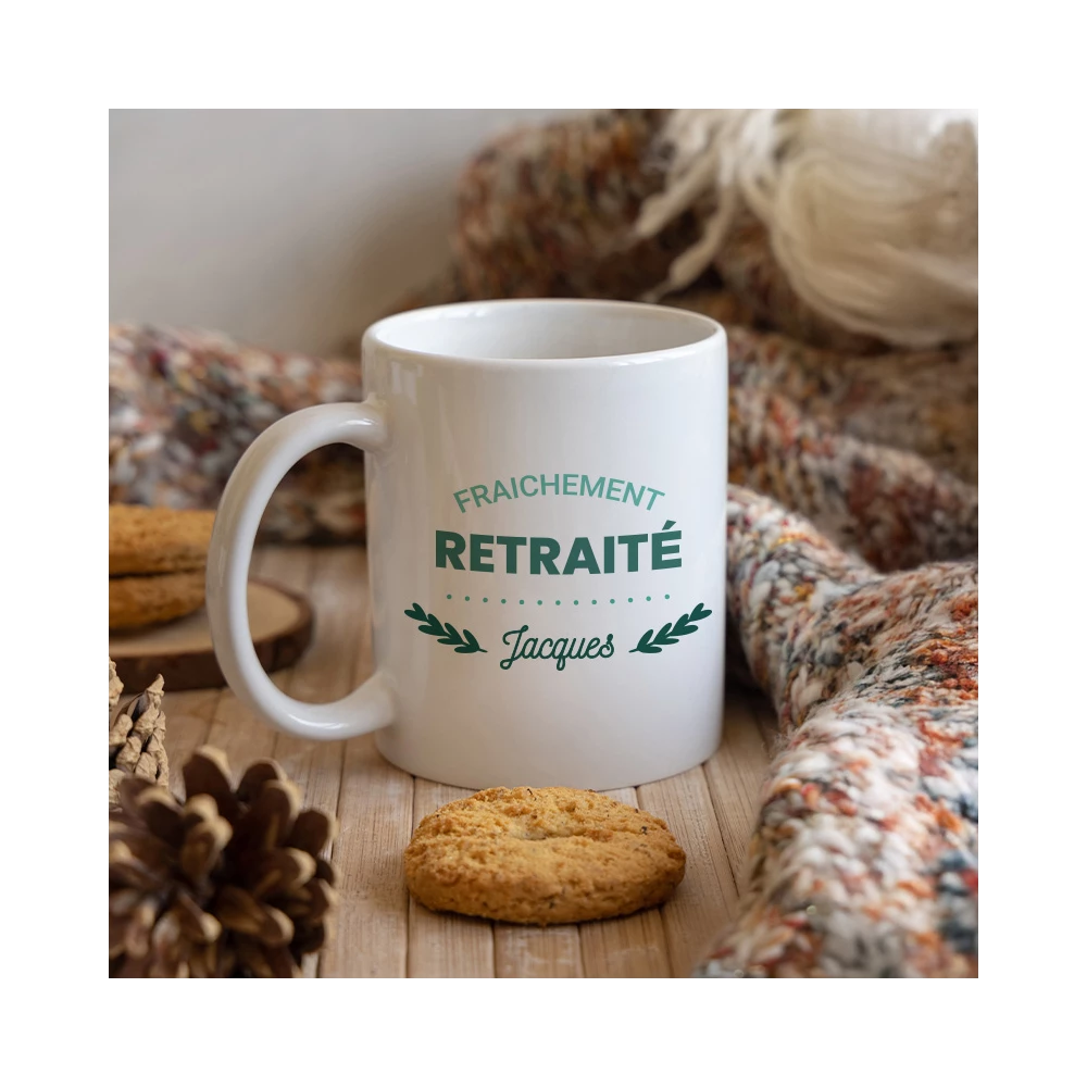 mug retraite personnalisé