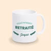 mug retraité personnalisé