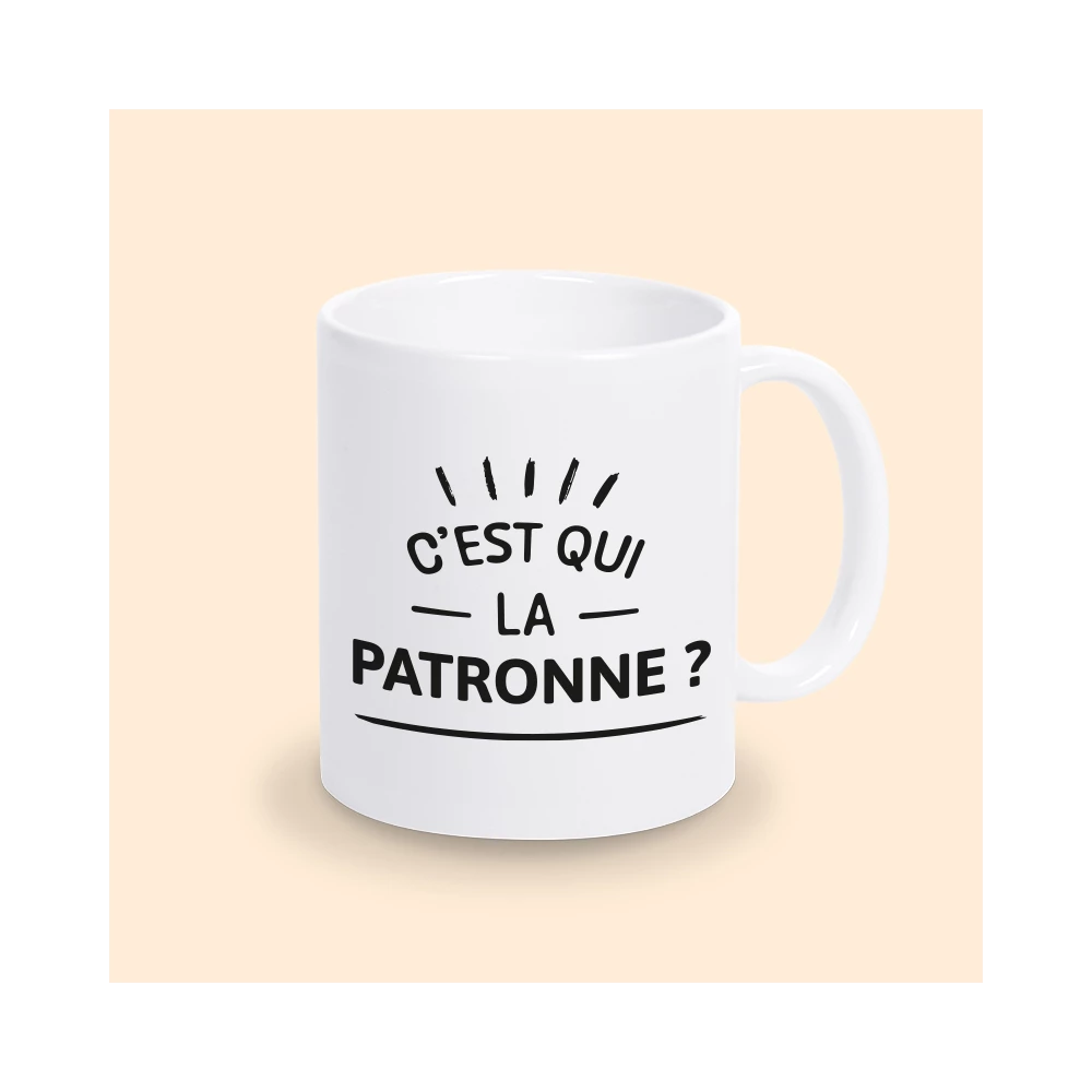 mug c'est qui la patronne