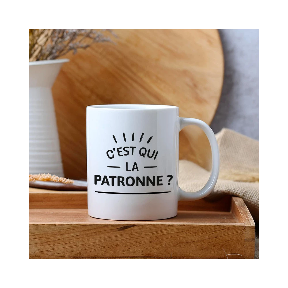 mug c'est qui la patronne