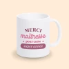 tasse merci maitresse