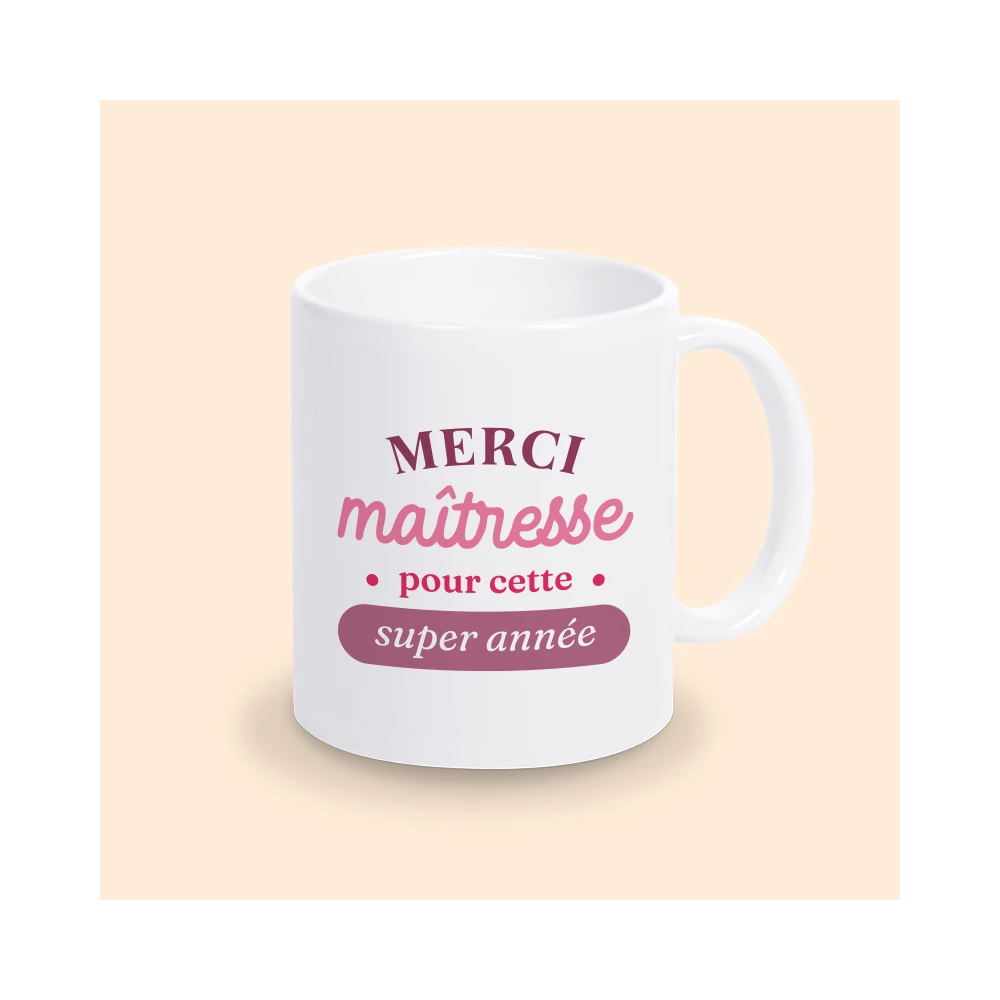 tasse merci maitresse
