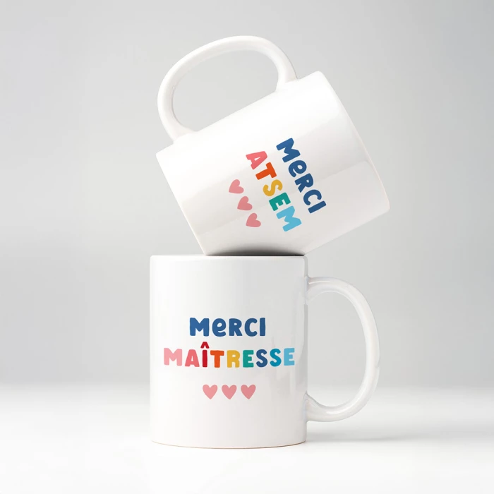 mug cadeau merci maitresse