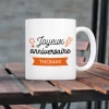 tasse personnalisée anniversaire