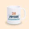 mug personnalisable anniversaire