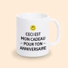 mug cadeau anniversaire