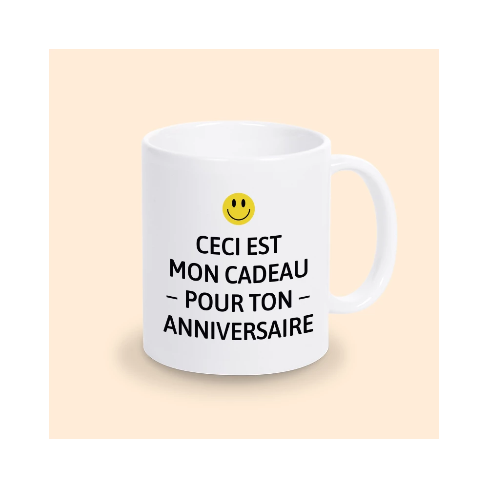 mug cadeau anniversaire