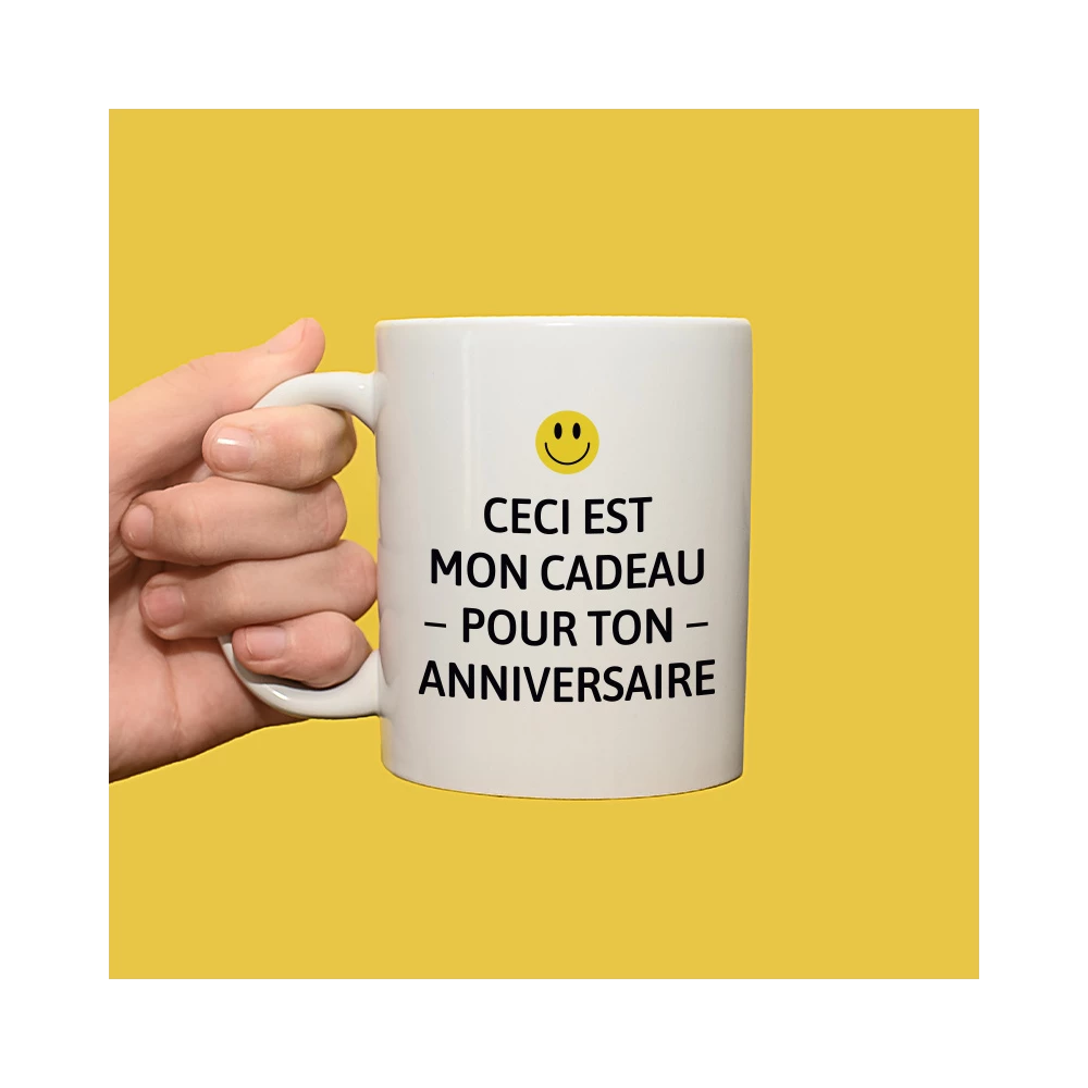 mug cadeau anniversaire