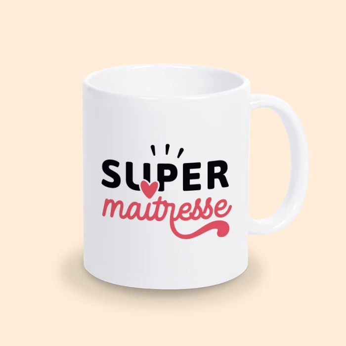 mug super maitresse