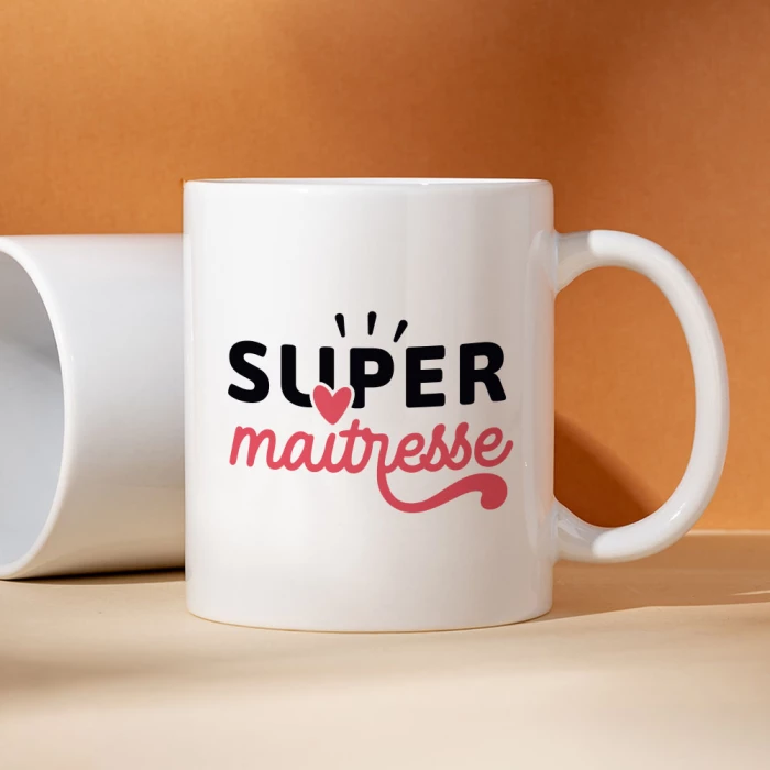 mug cadeau super maitresse
