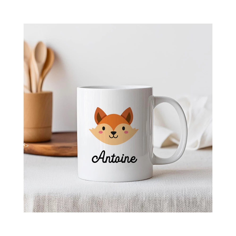 Mug Renard | Mug Personnalisé Animaux