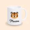 mug tigre personnalisé