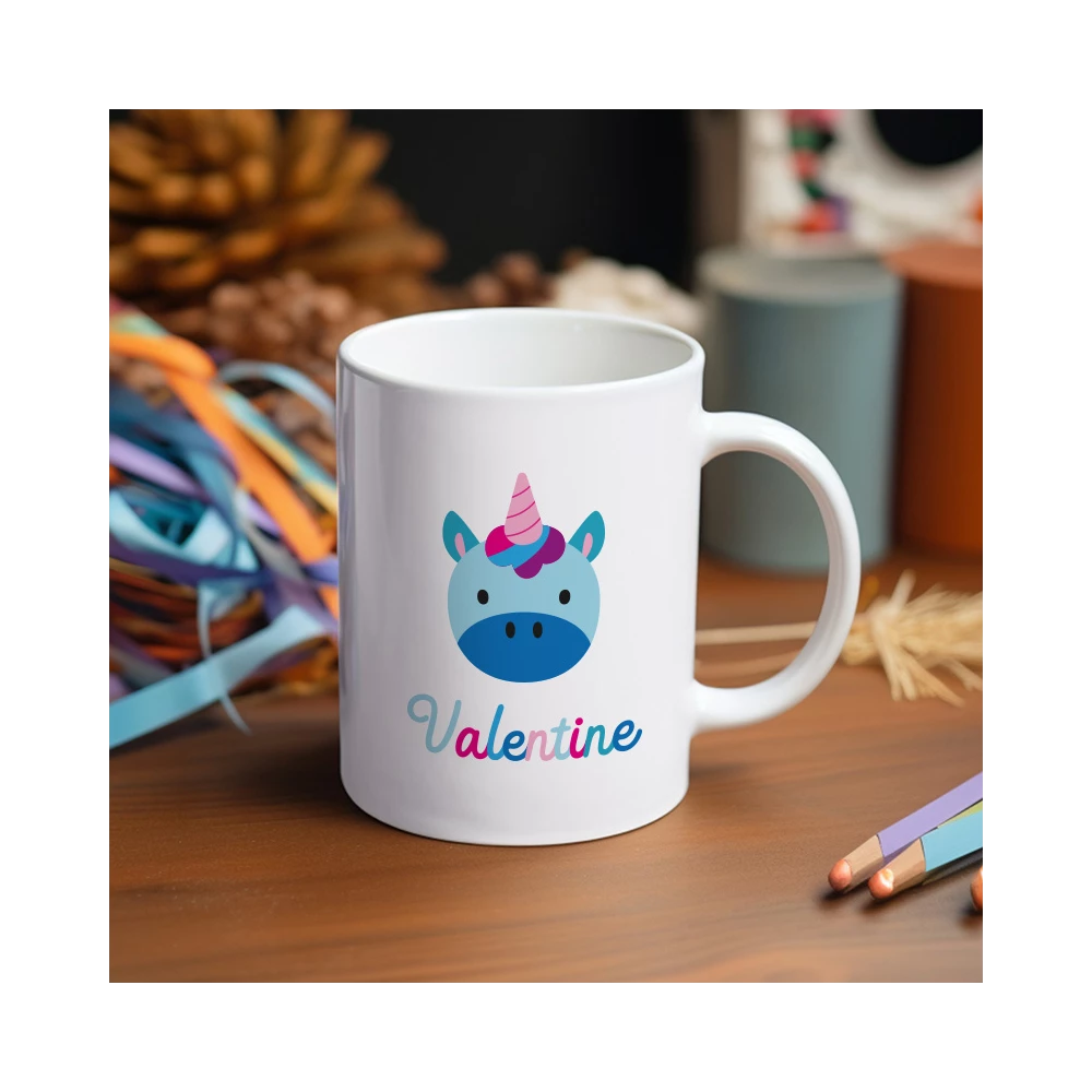 mug licorne personnalisé