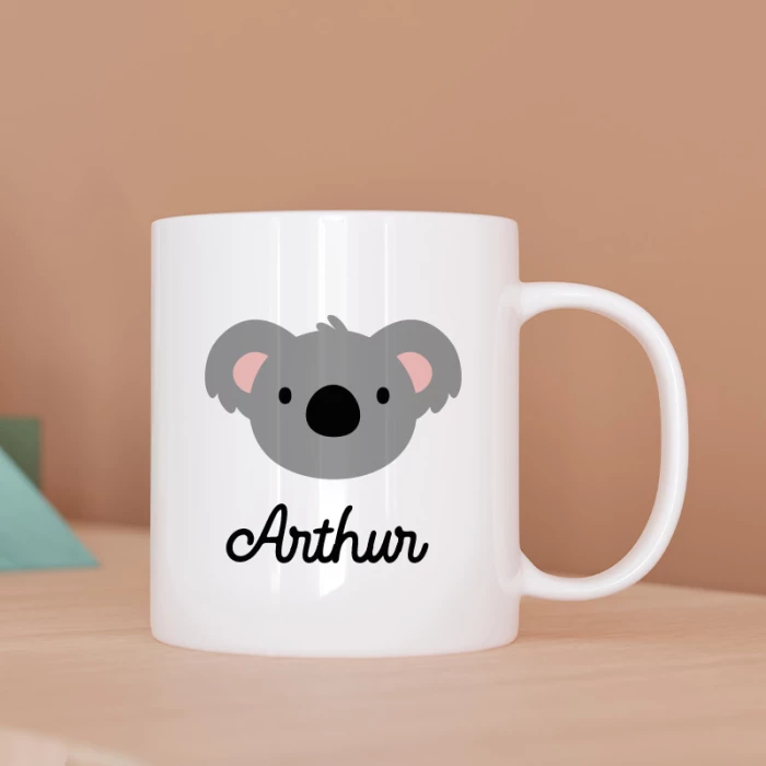 mug raton laveur personnalisé