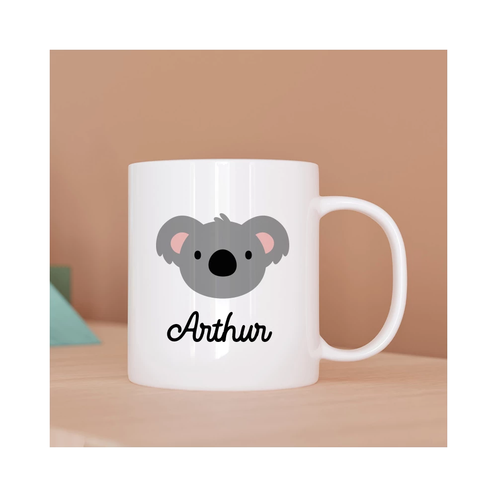 mug raton laveur personnalisé