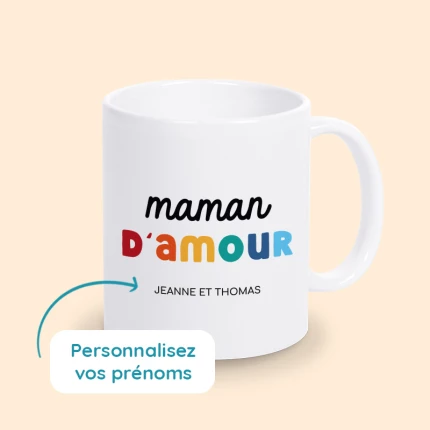 tasse personnalisée fête des mères