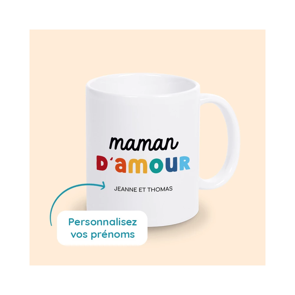 tasse personnalisée fête des mères
