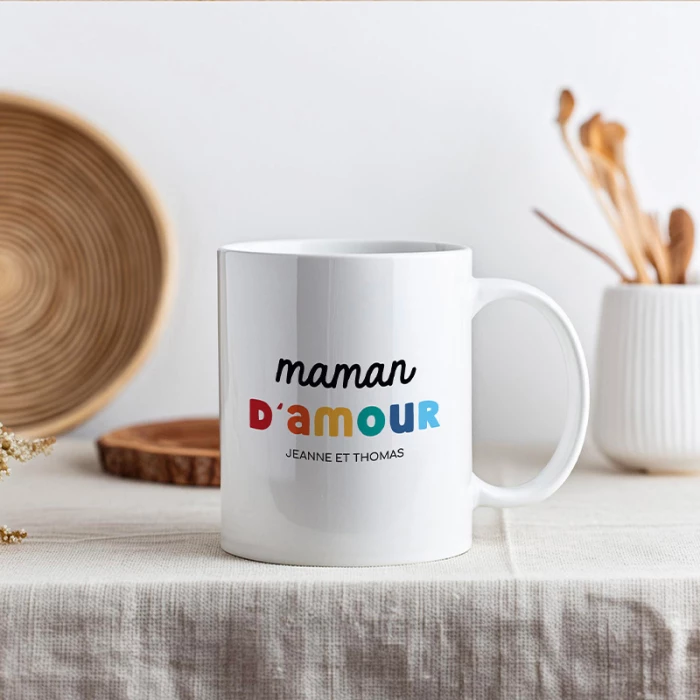 mockup tasse personnalisée fête des mères