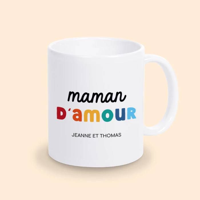 tasse personnalisable fête des mères