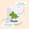 mug dinosaure personnalisé