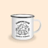 tasse camping émaillée