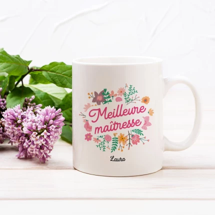 mug cadeau maitresse personnalisé