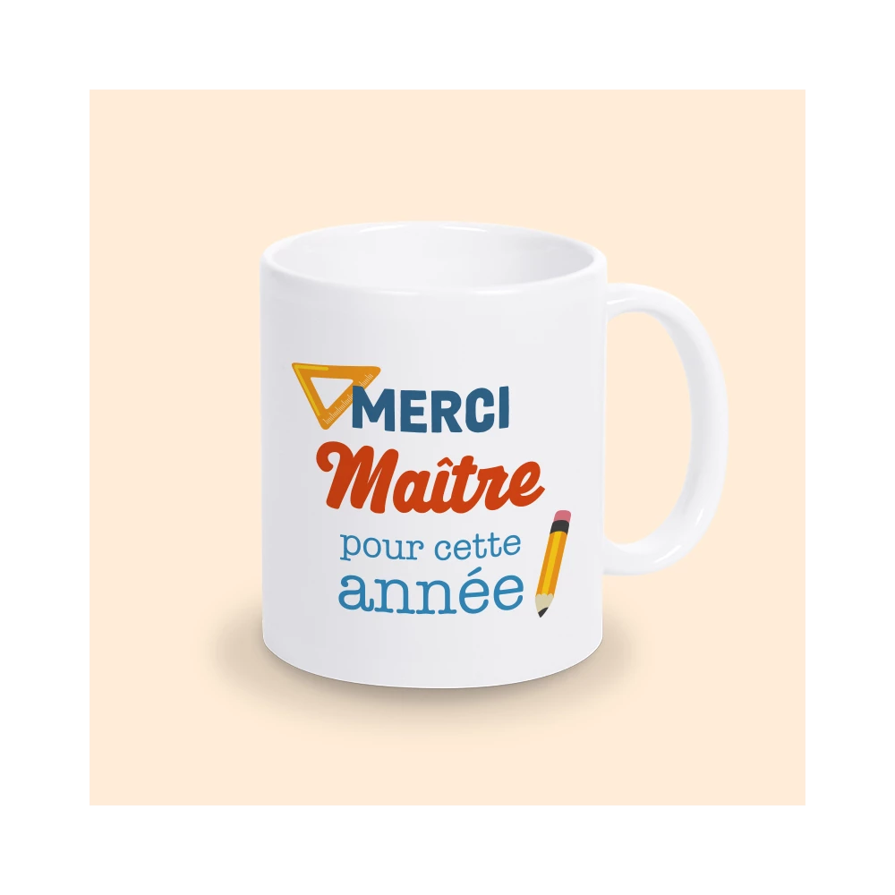 mug merci maitre