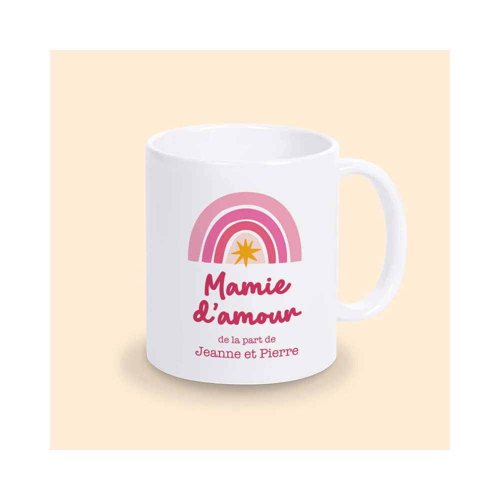 mug cadeau personnalisé mamie