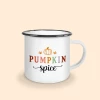 mug émaillé pumpkin spice