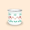 mug émaillé sucre d'orge