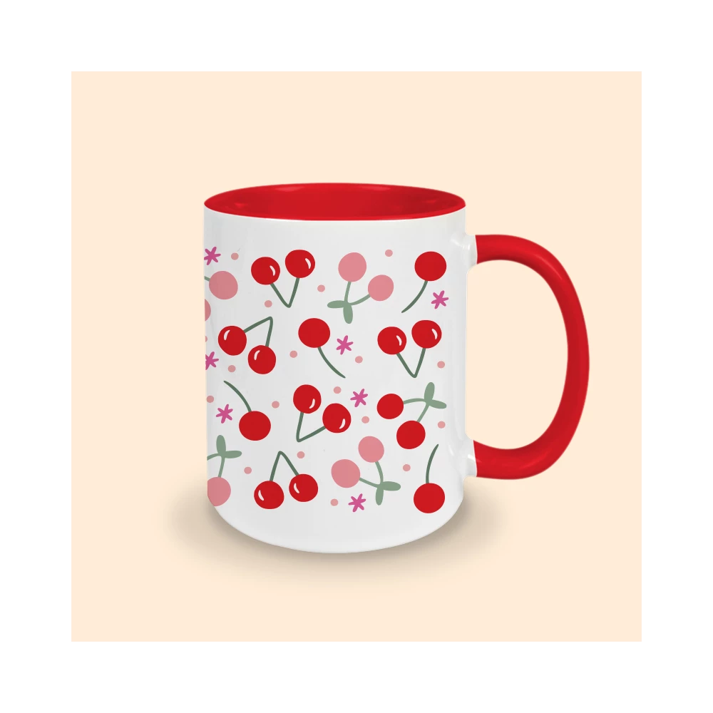 tasse cerise