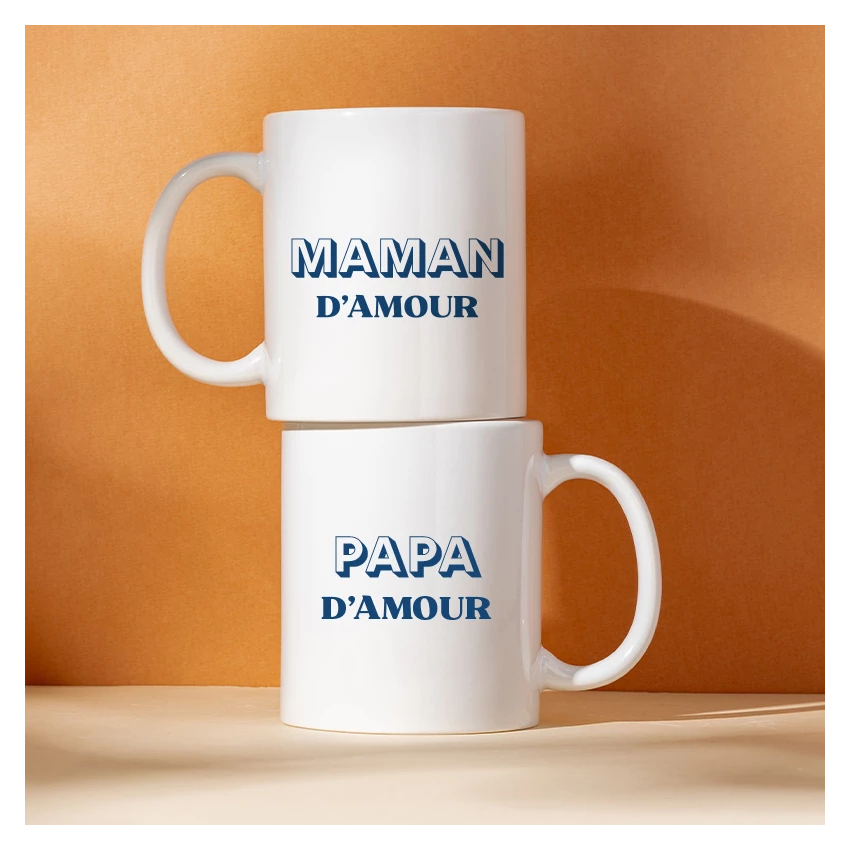 mug duo maman papa d'amour