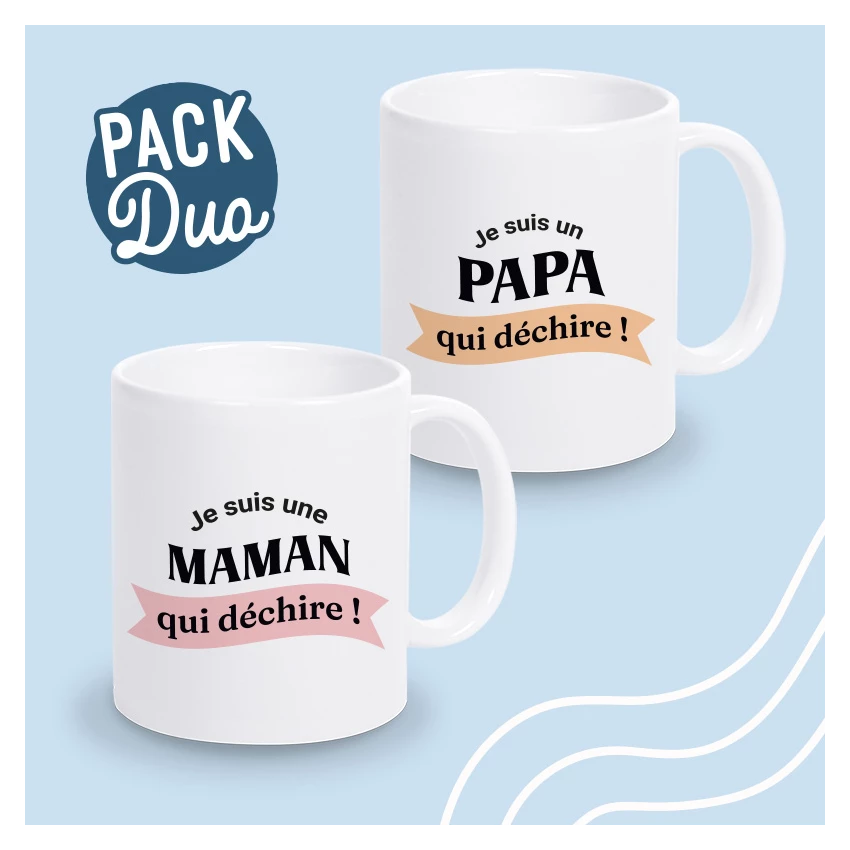 mug duo maman papa qui déchire