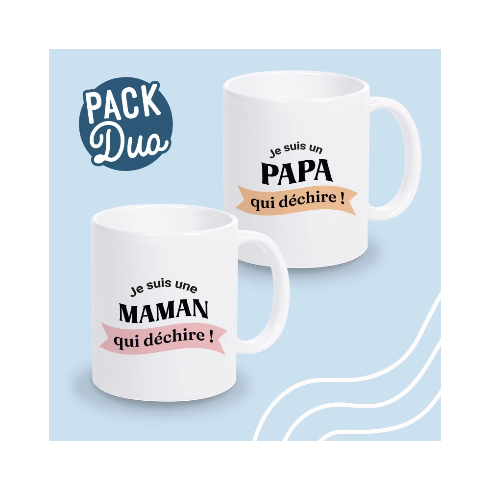 mug duo maman papa qui déchire