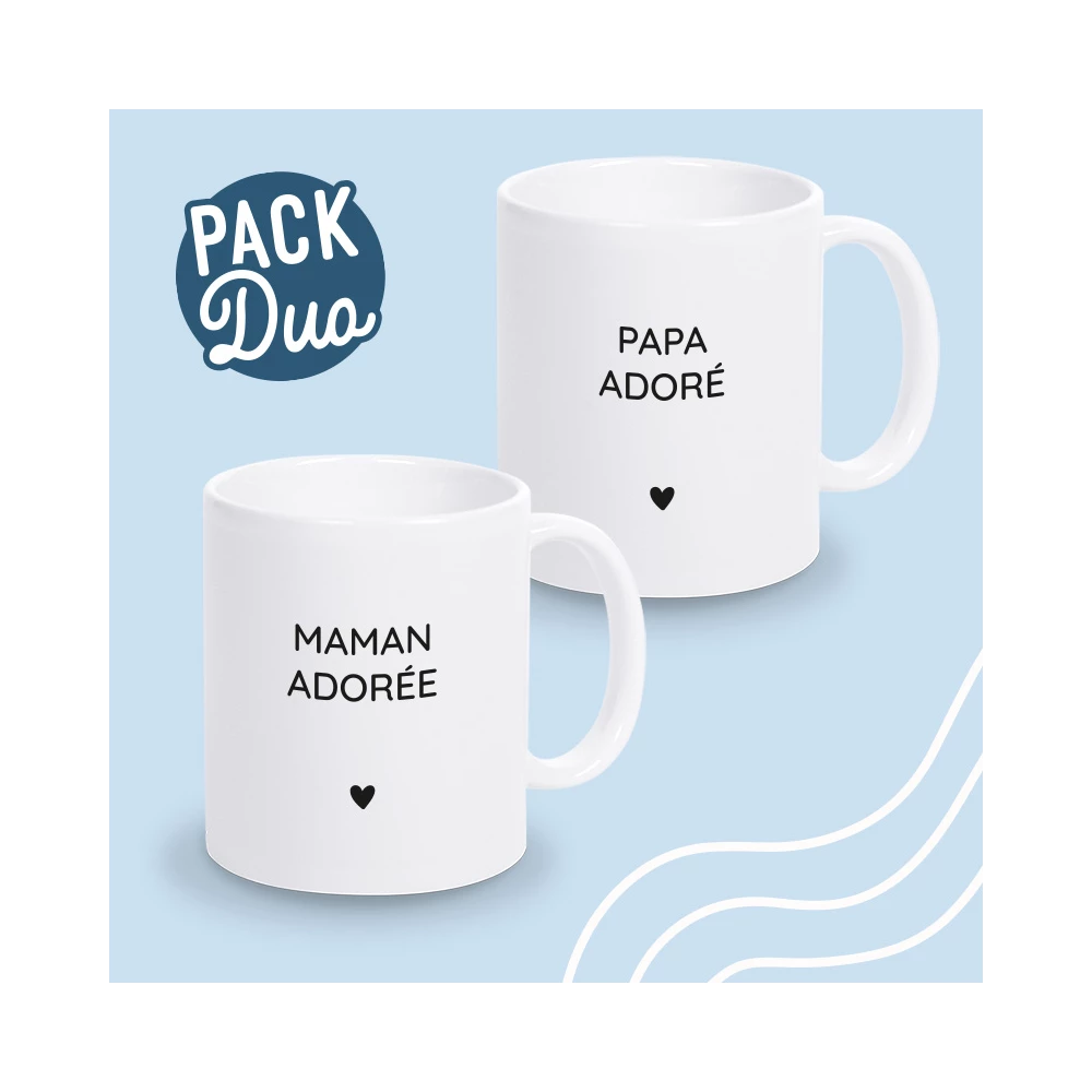 mug duo maman papa adoré