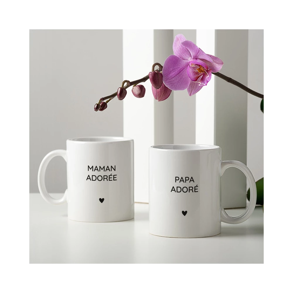 mug duo maman papa adoré
