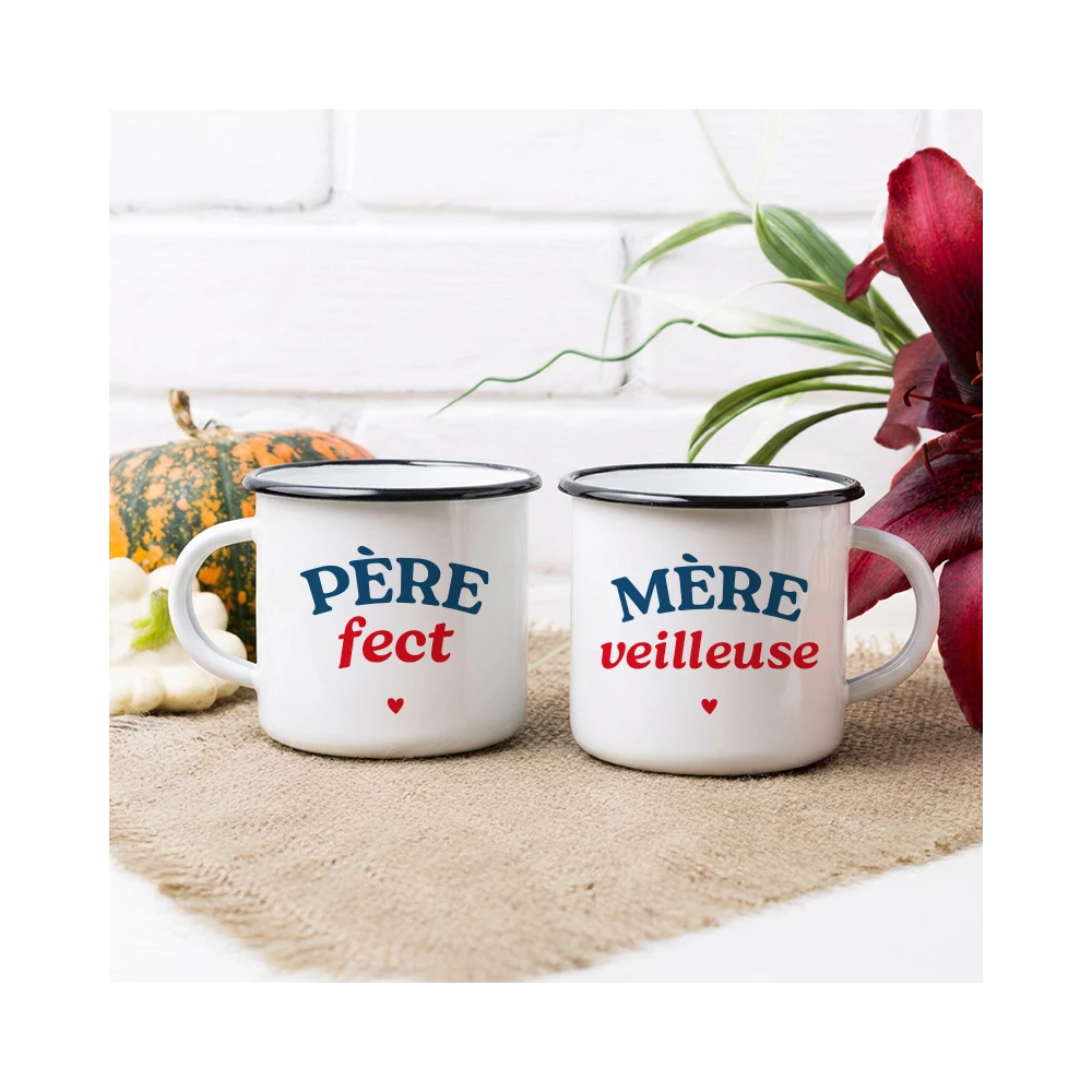 mug duo mère veilleuse et père fect