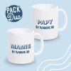 mug duo mamie papy d'amour