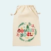 pochon cadeau joyeux noël