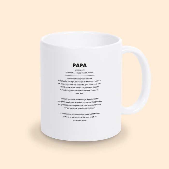 Mug Définition Papa